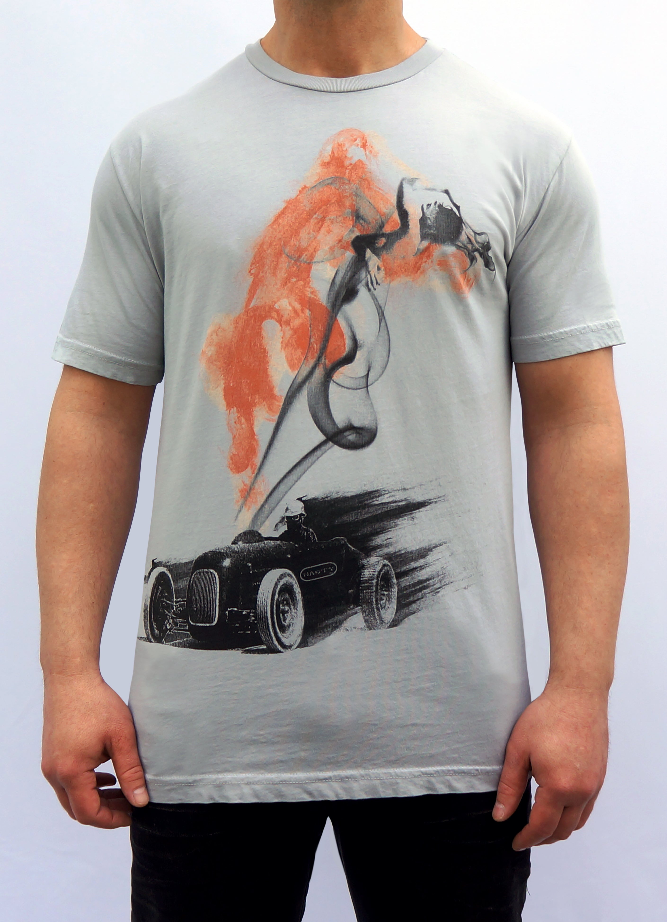 Nasty kustom crafted clothing custom hot rod car moto race sports cool vintage sport drifting drifter nitro slingshot racing drag dragster motorcycle tee graphic